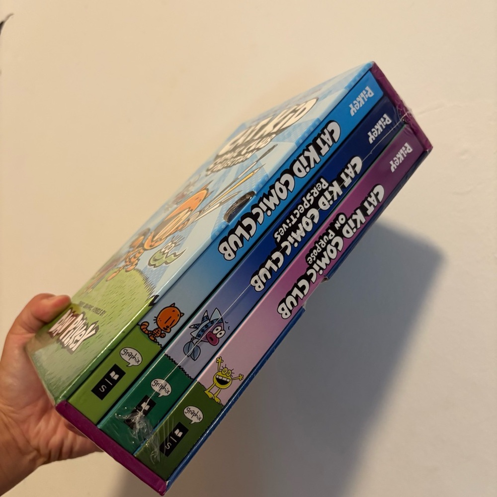 NEW Cat Kid Comic Club Collection Bookset 1-3